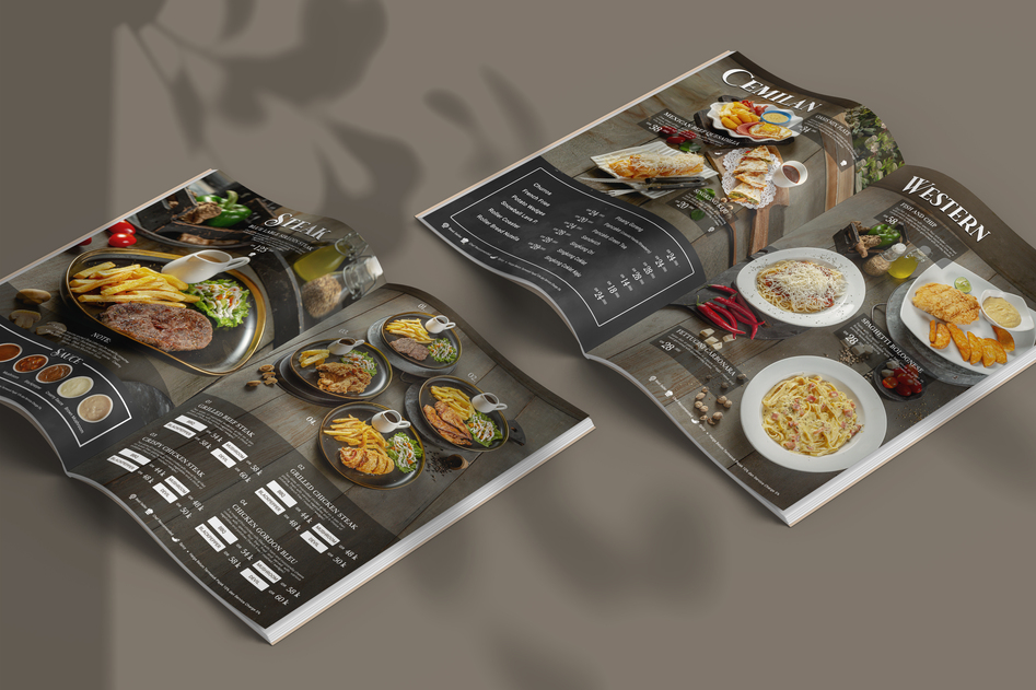 food menu design bali