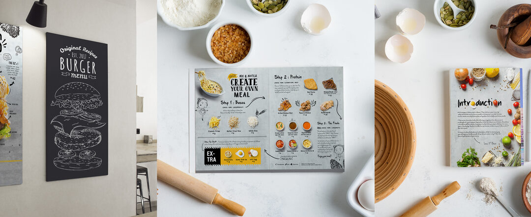 desain buku menu cafe bandung