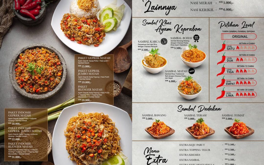 Desain Buku Menu Malang (Tanpa DP)