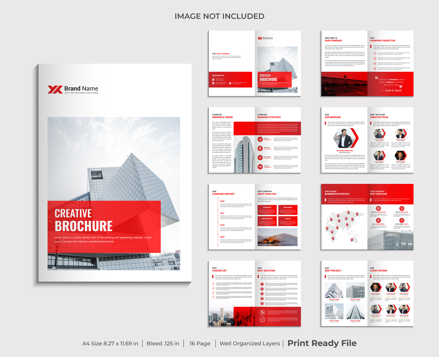 company profile brochure design