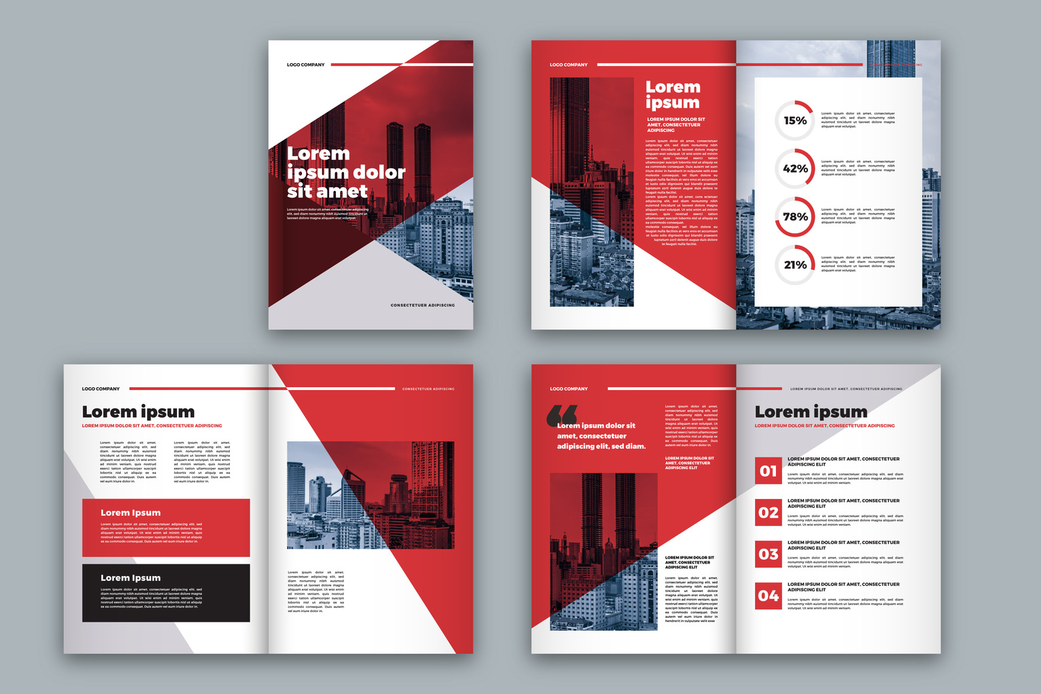 company profile booklet design