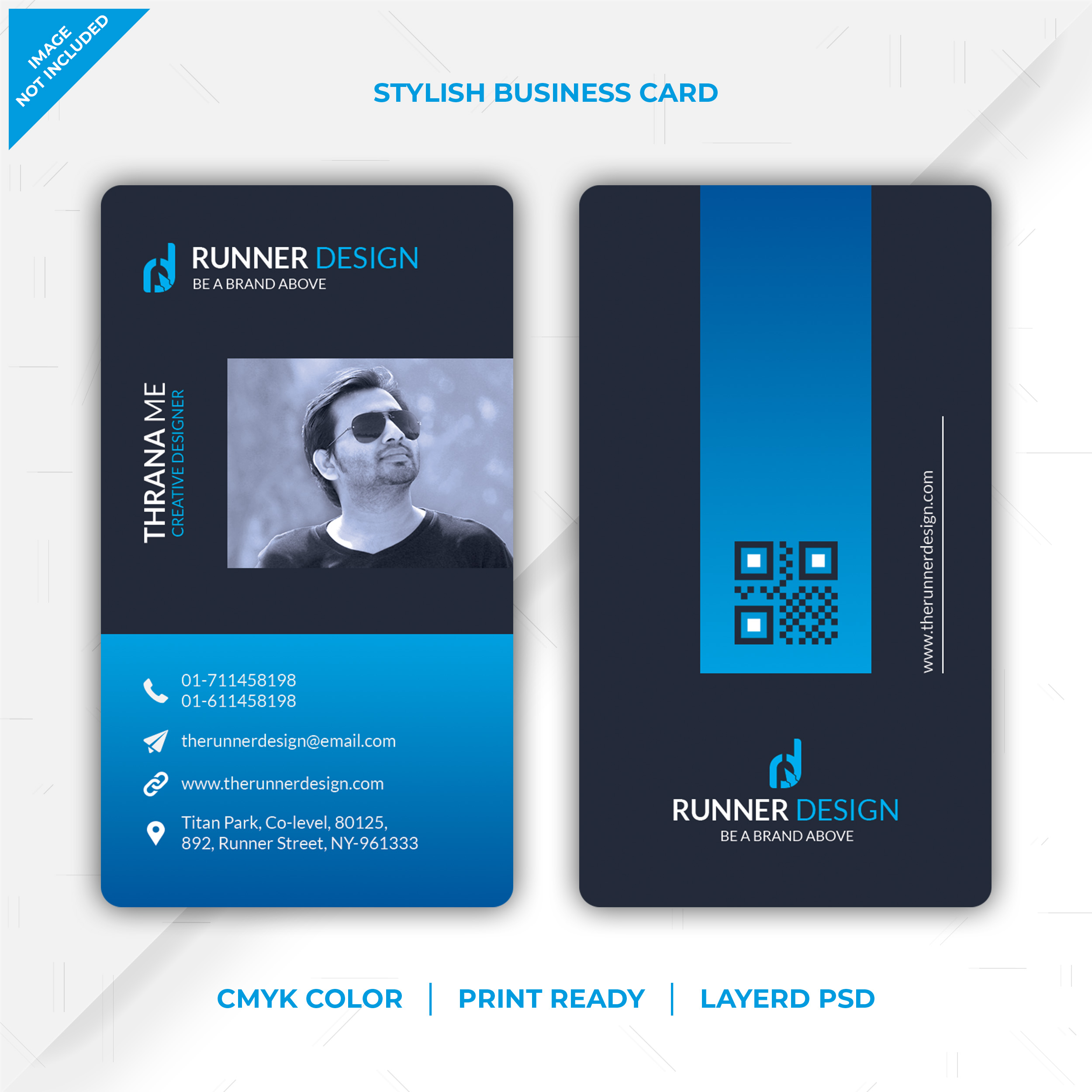 employee card design