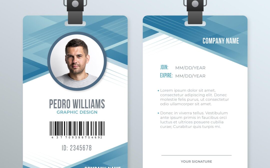 3 Things To Create A Perfect Company ID Card Design
