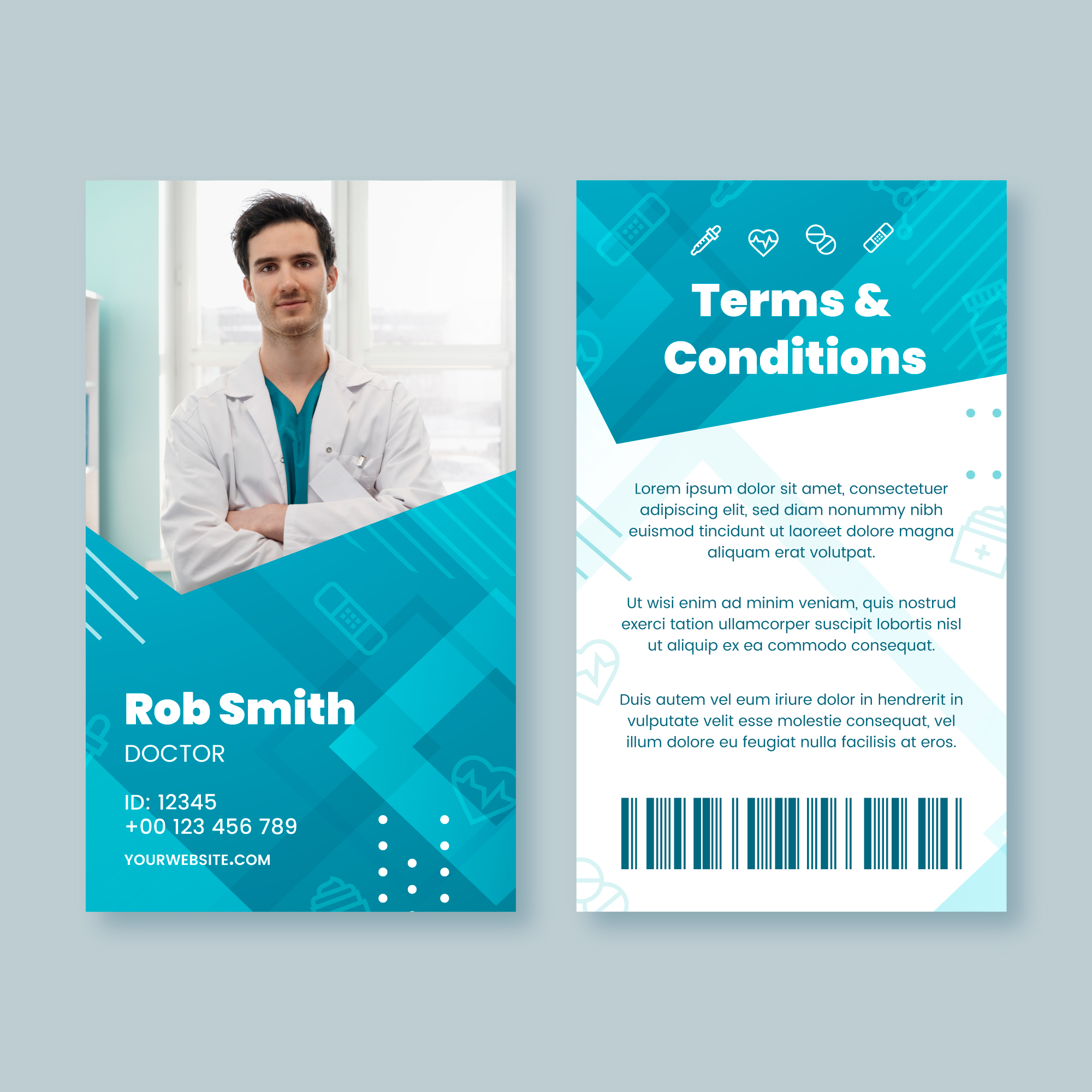 employee id card design